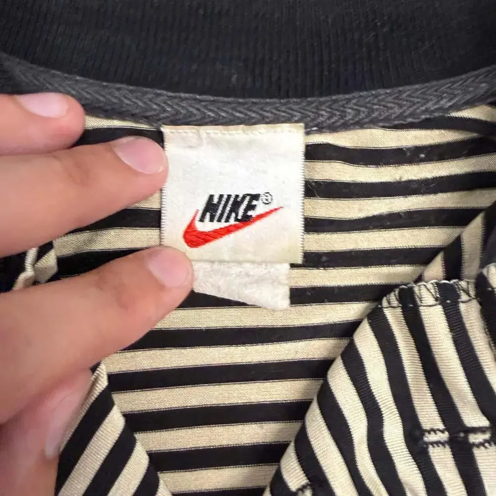 Vintage 80’s Striped Nike Golf Polo Shirt